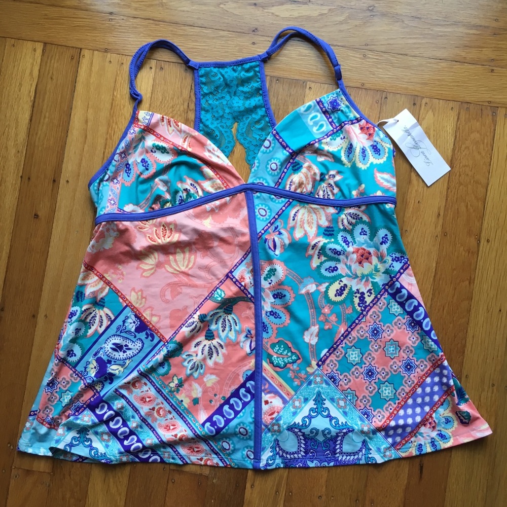 ✨HP!✨ BNWT Linea Donatella Lillet Patch Pajama Set - Picture 3 of 7